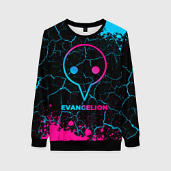 Женский свитшот Evangelion - neon gradient