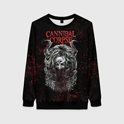 Женский свитшот Cannibal Corpse art