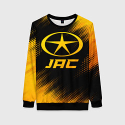 Женский свитшот JAC - gold gradient