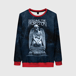 Свитшот женский Bring Me The Horizon Angel, цвет: 3D-красный