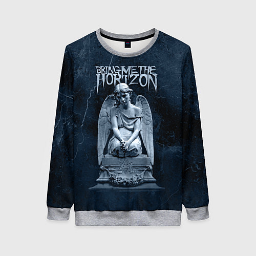 Женский свитшот Bring Me The Horizon Angel / 3D-Меланж – фото 1