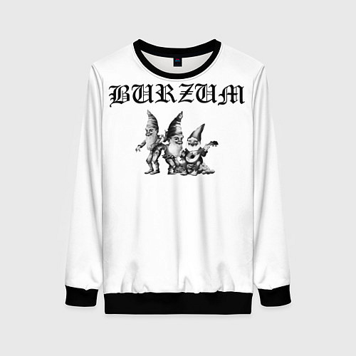 Женский свитшот Burzum Gnoms Edition / 3D-Черный – фото 1