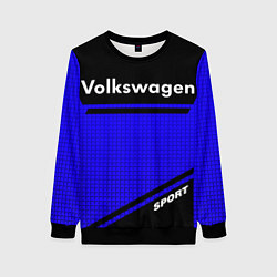 Женский свитшот Volkswagen sport blue