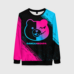 Женский свитшот Danganronpa - neon gradient