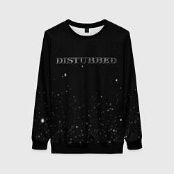 Женский свитшот Disturbed stars