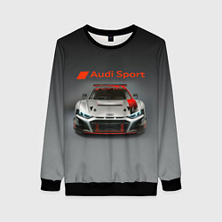 Свитшот женский Audi sport - racing car - extreme, цвет: 3D-черный