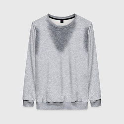 Свитшот женский С пятнами пота, цвет: 3D-меланж