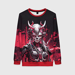 Женский свитшот Безумная демонесса