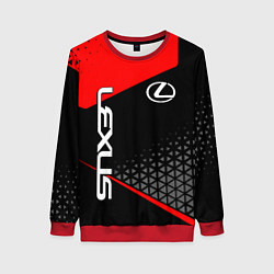 Свитшот женский Lexus - red sportwear, цвет: 3D-красный