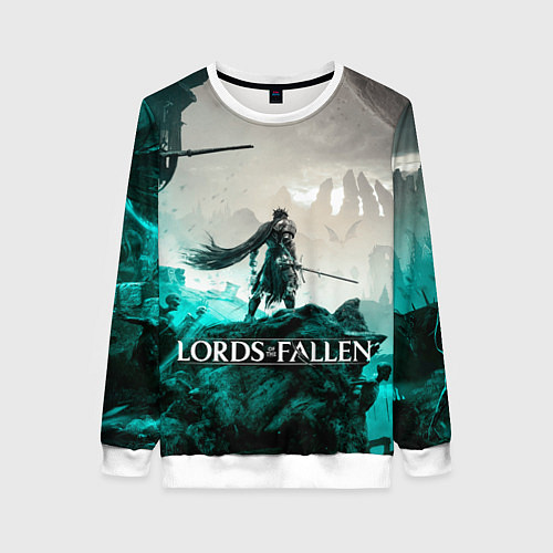 Женский свитшот Герой Lords of the fallen / 3D-Белый – фото 1