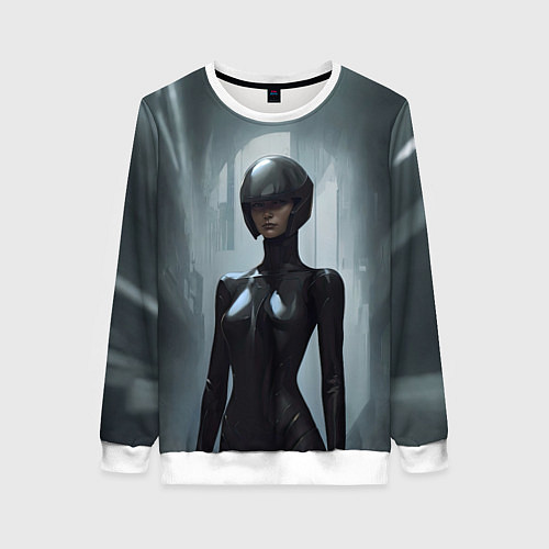 Женский свитшот Иномирянка / 3D-Белый – фото 1