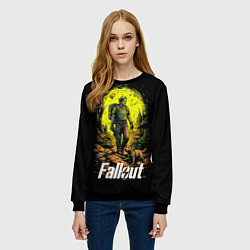 Свитшот женский Fallout poster, цвет: 3D-черный — фото 2