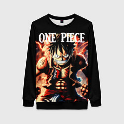 Женский свитшот Злой Луффи из One Piece