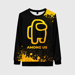 Женский свитшот Among Us - gold gradient