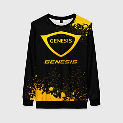 Женский свитшот Genesis - gold gradient