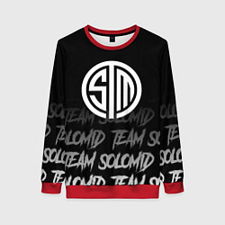 Свитшот женский TSM style, цвет: 3D-красный