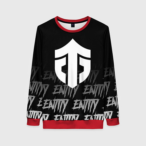 Женский свитшот Entity / 3D-Красный – фото 1