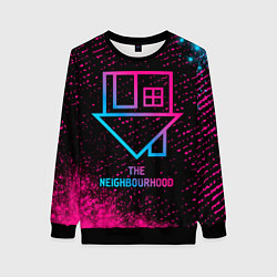 Женский свитшот The Neighbourhood - neon gradient