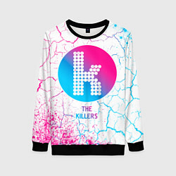 Женский свитшот The Killers neon gradient style