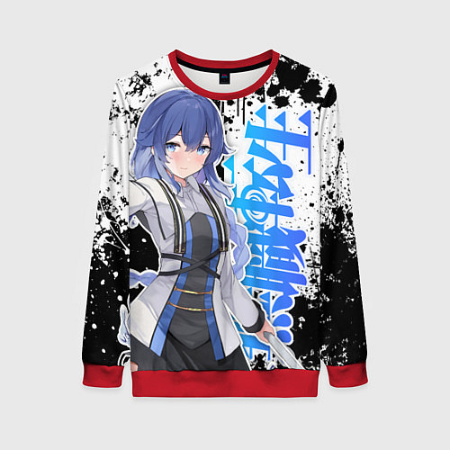 Женский свитшот Рокси из Реинкарнации безработного / 3D-Красный – фото 1