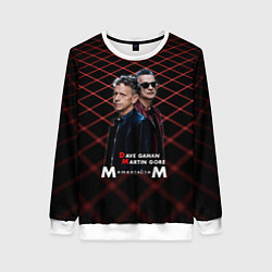 Женский свитшот Depeche Mode - Dave Martin memento mori tour