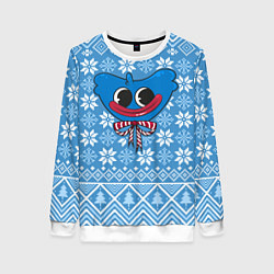 Женский свитшот Huggy Wuggy christmas sweater