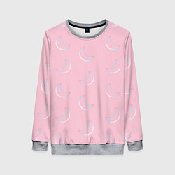 Женский свитшот Розовая луна