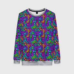 Женский свитшот Multicolored stripes