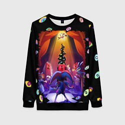 Женский свитшот Pomni looking for exit the Amazing Digital Circus