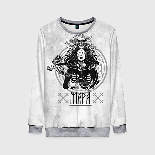 Женский свитшот Мара / 3D-Меланж – фото 1