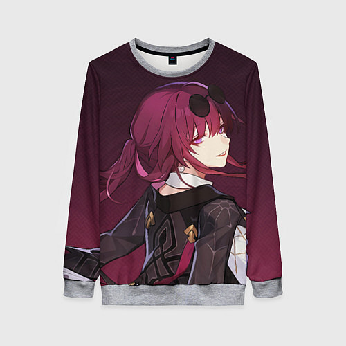 Женский свитшот Kafka Honkai Star Rail / 3D-Меланж – фото 1