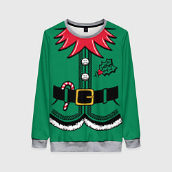 Женский свитшот Костюм Гринча