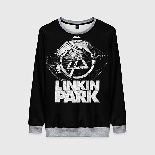 Женский свитшот Linkin Park рэп-метал / 3D-Меланж – фото 1