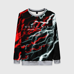 Женский свитшот World war z storm