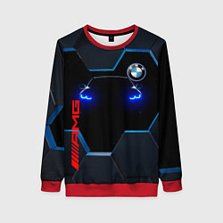 Свитшот женский Тень BMW, цвет: 3D-красный