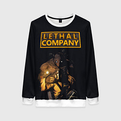 Свитшот женский Lethal Company, цвет: 3D-белый
