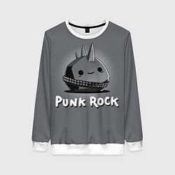 Женский свитшот Камень панк