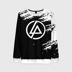 Свитшот женский Linkin Park - black and white, цвет: 3D-белый