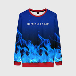 Женский свитшот Biomutant fire