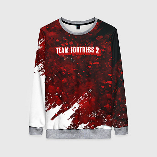 Женский свитшот Team Fortress 2 текстура гейм / 3D-Меланж – фото 1