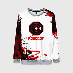 Свитшот женский Robocop краски, цвет: 3D-меланж