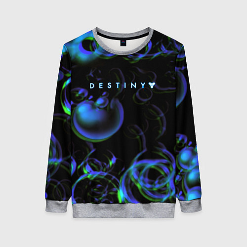 Женский свитшот Destiny rpg action / 3D-Меланж – фото 1