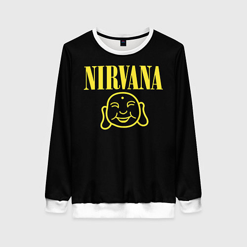 Женский свитшот Обрести нирвану / 3D-Белый – фото 1