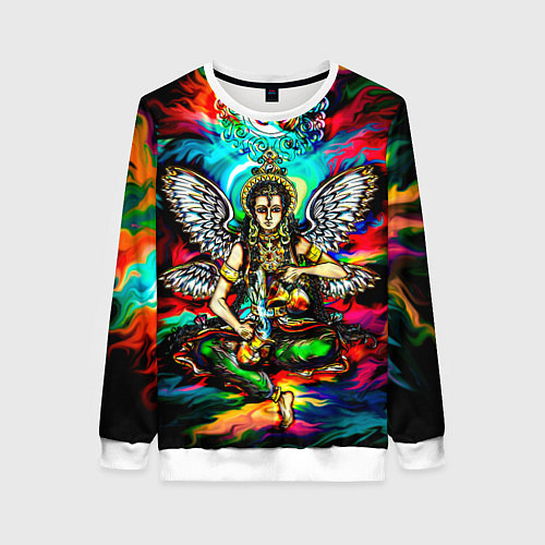 Женский свитшот Умеренность / 3D-Белый – фото 1