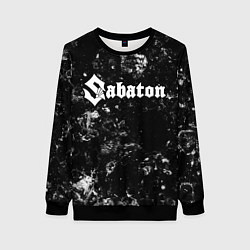 Женский свитшот Sabaton black ice