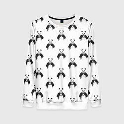 Женский свитшот Panda love - pattern