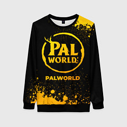 Женский свитшот Palworld - gold gradient