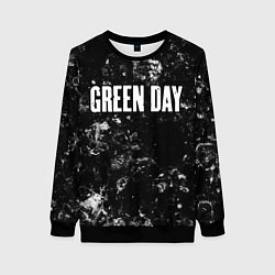 Свитшот женский Green Day black ice, цвет: 3D-черный