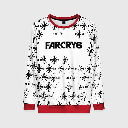 Женский свитшот Farcry 6 символика из игры / 3D-Красный – фото 1