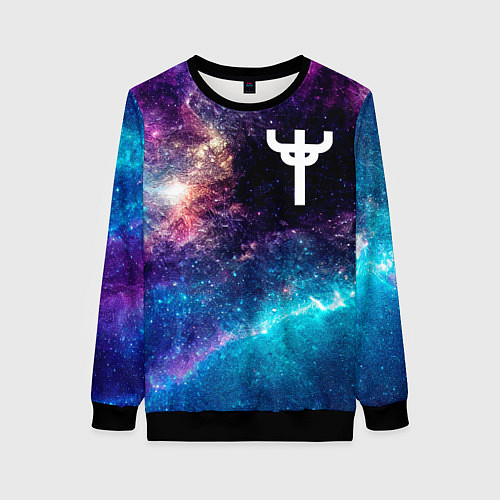 Женский свитшот Judas Priest space rock / 3D-Черный – фото 1